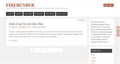 Desktop Screenshot of firebender.breakthrough-designs.com