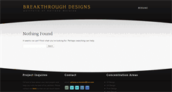 Desktop Screenshot of portfolio.breakthrough-designs.com